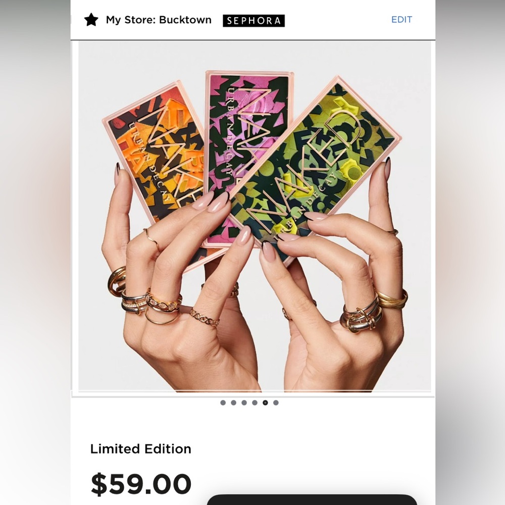 Urban Decay Vibrant Eyeshadow from Sephora